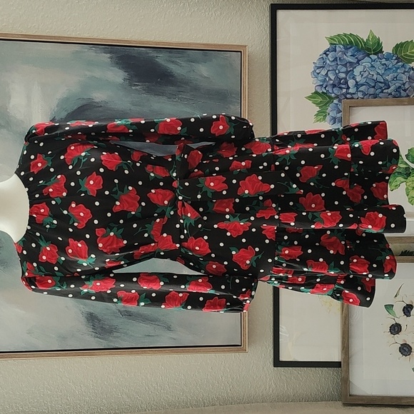 New Kate Spade Roes Dot Toss Shift Dress Size S - Picture 2 of 13